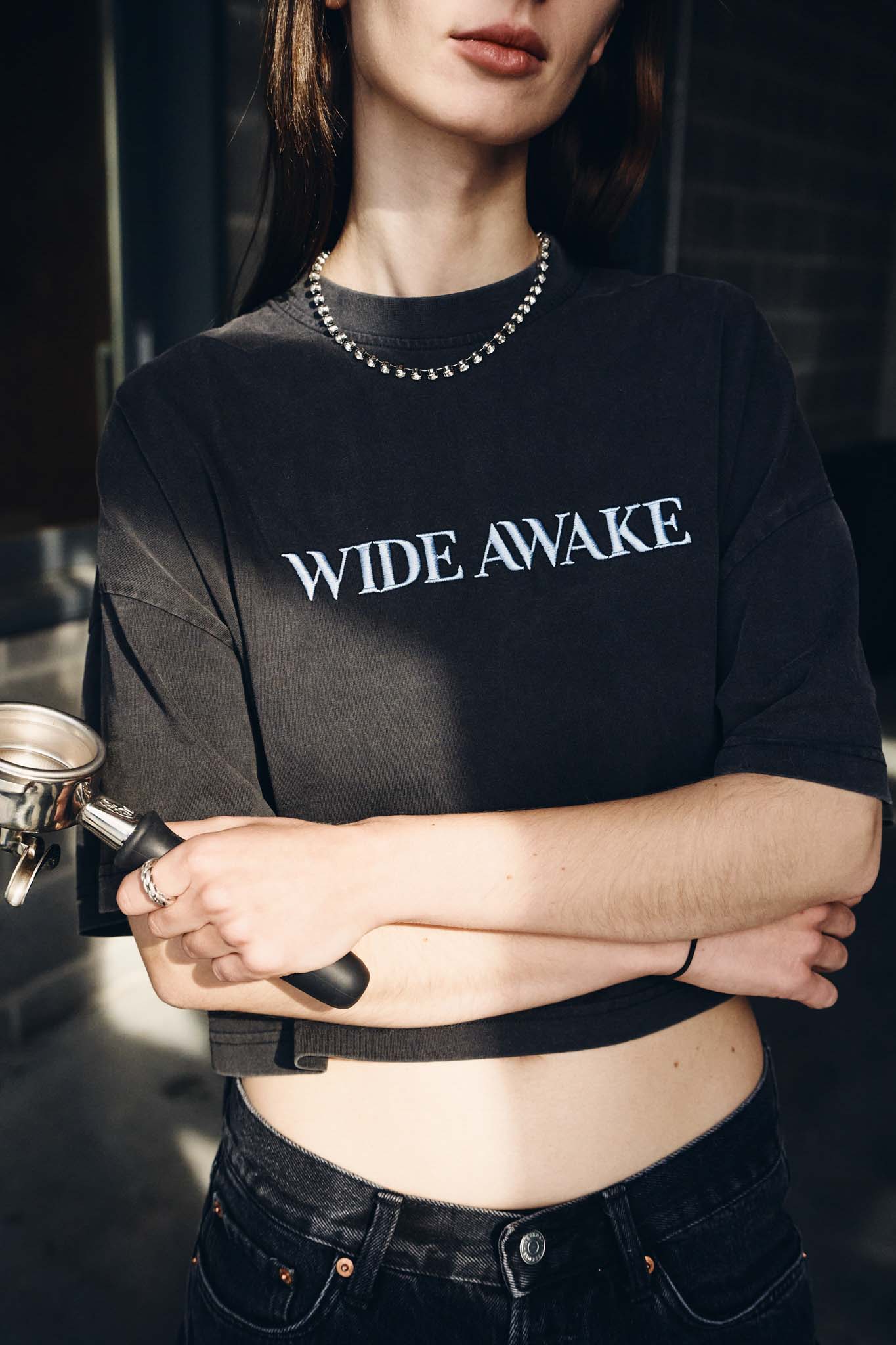 Barista Wear Crop Tee