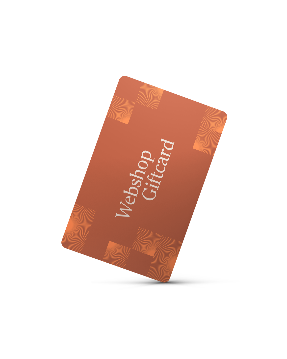 Webshop gift card